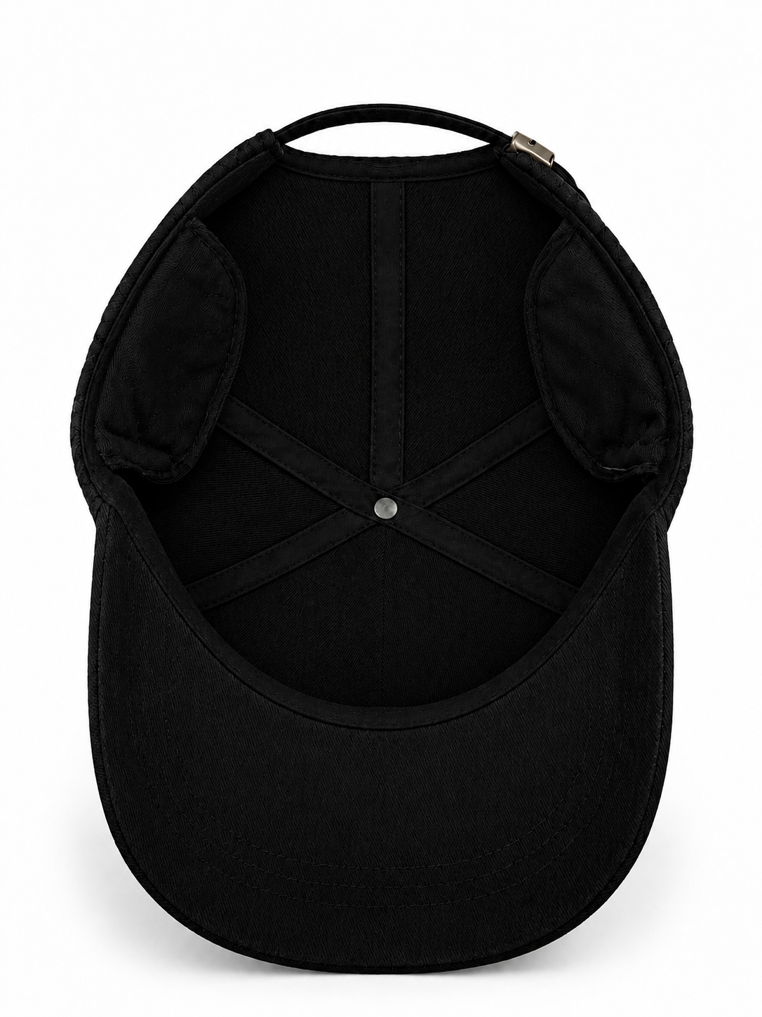 Men’s Black Winter Trapper Hat with Ear Flaps – Warm Quilted Outdoor Cap for Cold Weather — product image