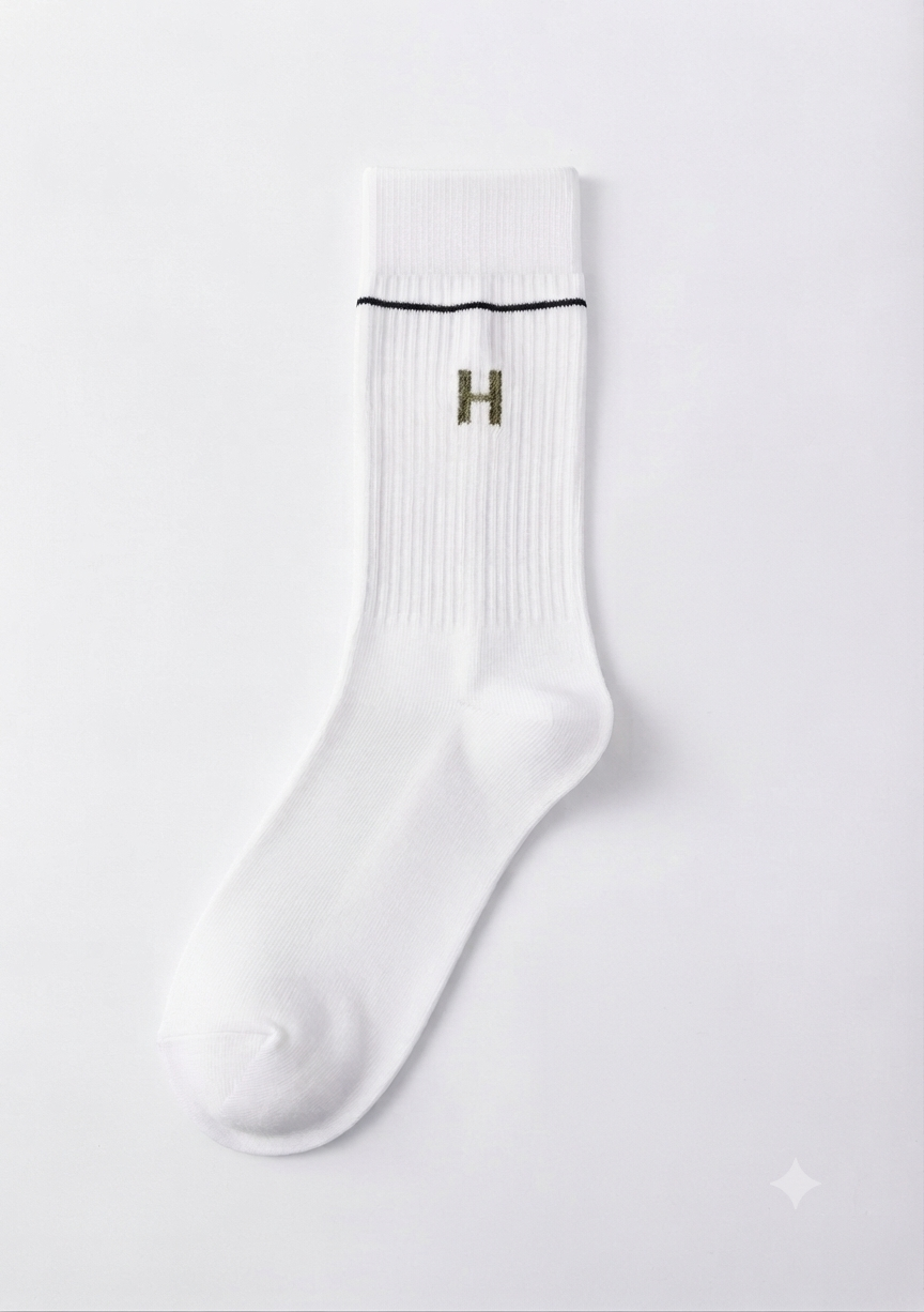 Pack of 5 Premium Ribbed Crew Socks – Men’s Casual Cotton Socks 🧦 — product image