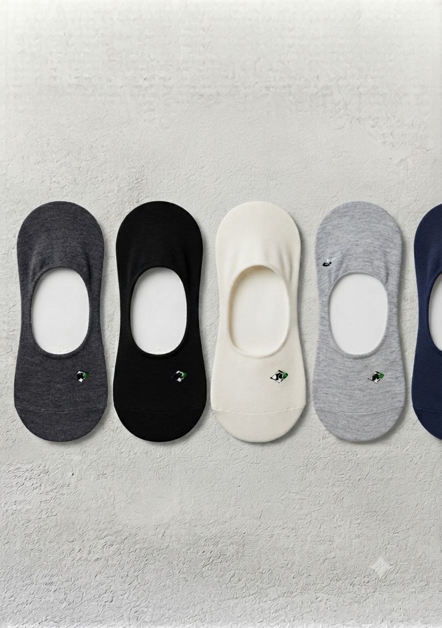 Men’s Premium No-Show Socks – 5-Pair Comfort Set — product image