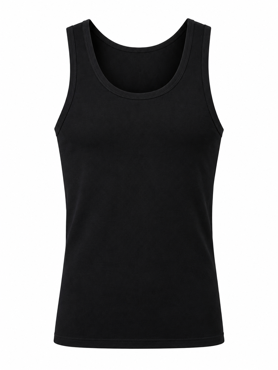 Men’s Classic Black Vest Pack of 3 — product image
