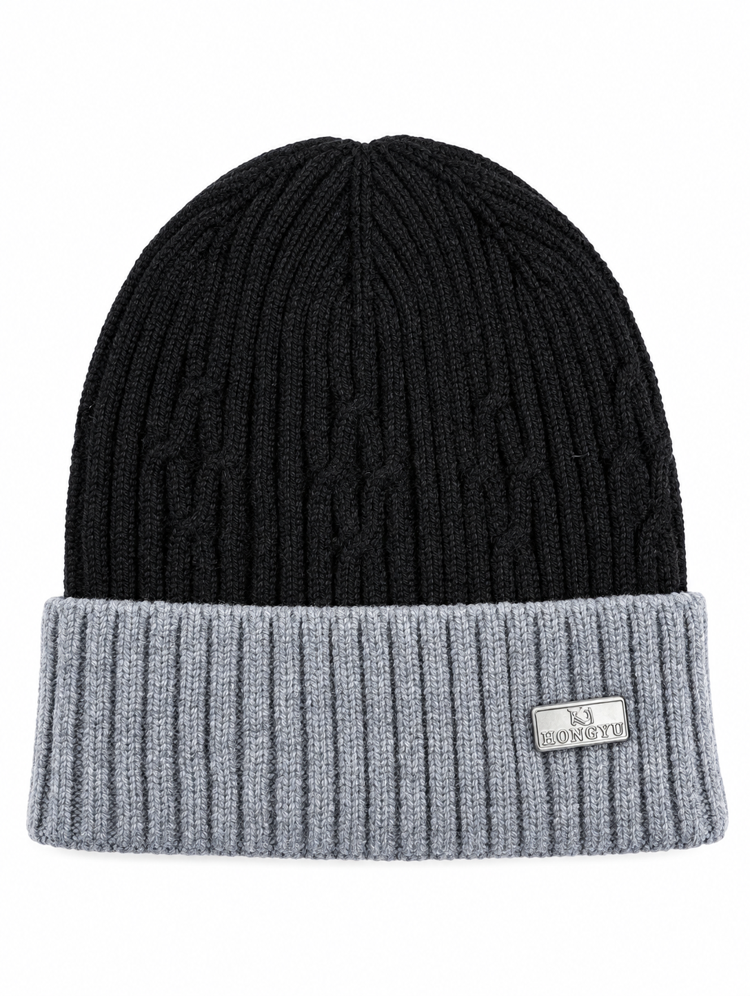 Men’s Premium Knitted Winter Beanie Cap – Stylish Warm & Comfortable