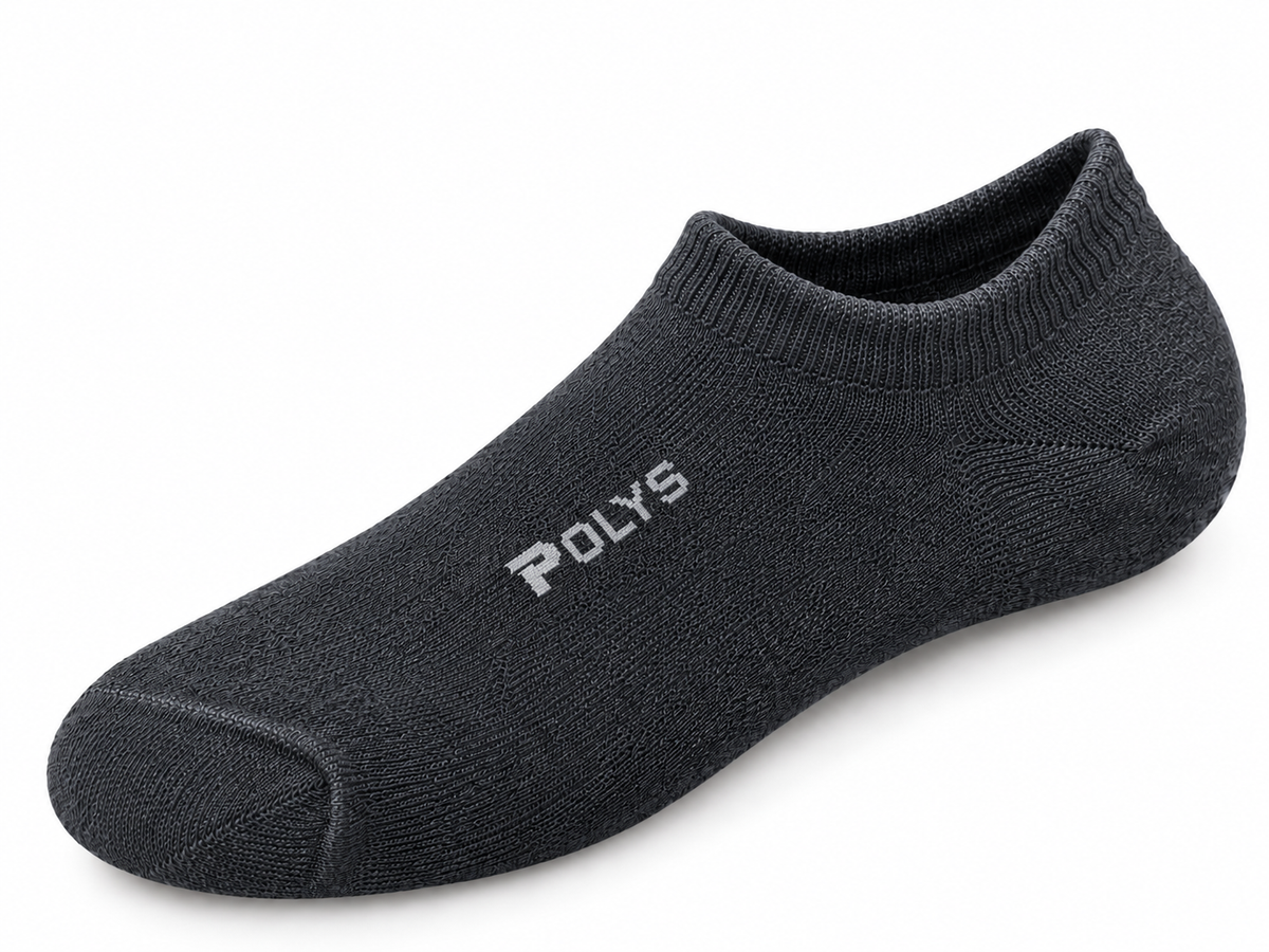 Men’s No-Show Cotton Socks – 5-Pair Comfort Pack — product image