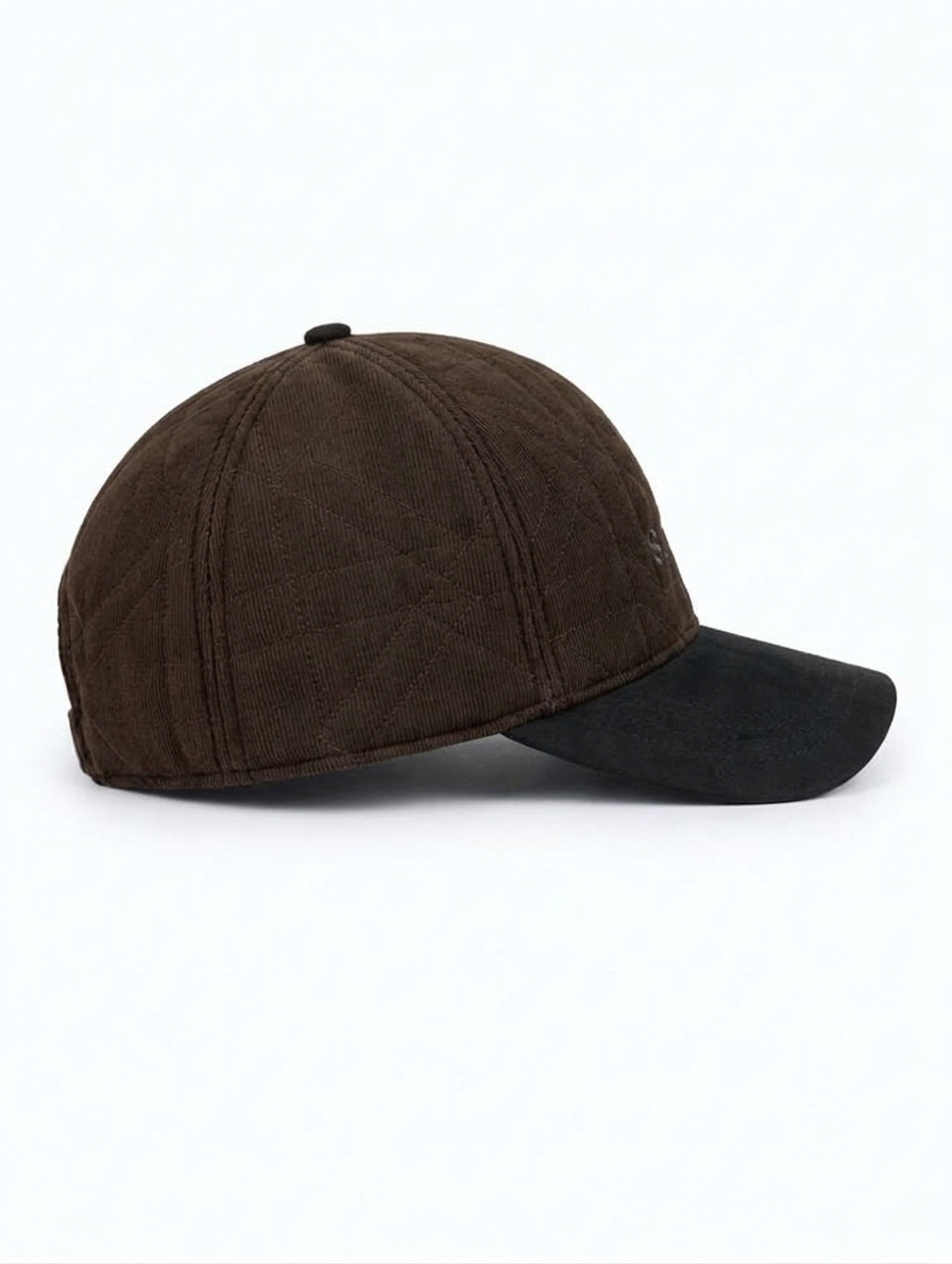 S.N.Y brown and black P-Cap side view