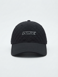 Men’s Premium Quilted Embroidered Baseball Cap – Classic Black Adjustable Hat — product image