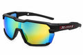 XLOOP Sport Shield Sunglasses - Front and angled view