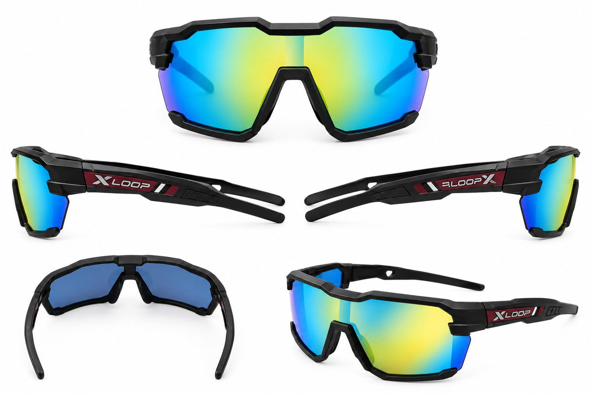 XLOOP Sport Shield Sunglasses - Multi-angle product views
